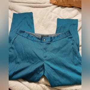 EUC Banana Republic Business Casual Patterned Capris